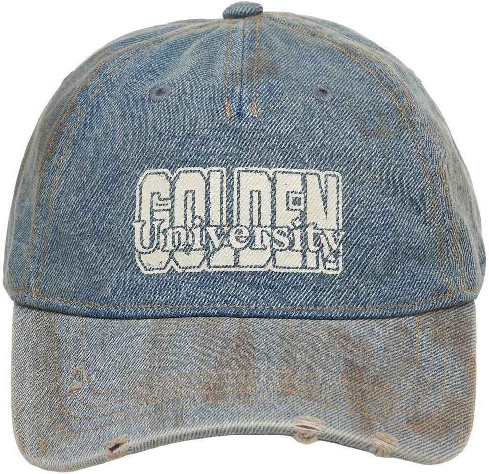 Sepci Golden Goose Baseball cap with logo detail Blue Barbati (BM 19031473) 2