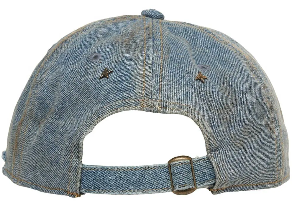 Sepci Golden Goose Baseball cap with logo detail Blue Barbati (BM 19031473) 4