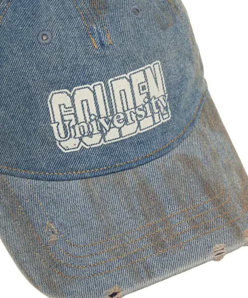 Sepci Golden Goose Baseball cap with logo detail Blue Barbati (BM 19031473) 5
