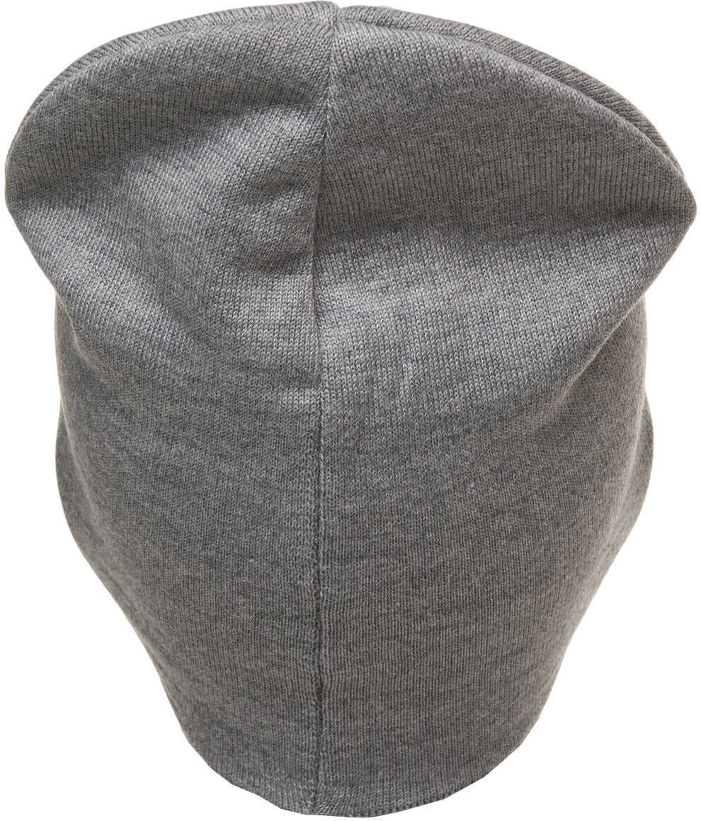 Caciuli Moschino Knit beanie with rhinestone application Grey Femei (BM 19031482) 3