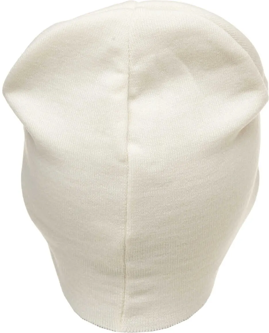 Caciuli Moschino Knit beanie with rhinestone application White Femei (BM 19031482) 3