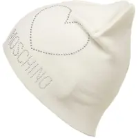 Caciuli Knit beanie with rhinestone application Femei