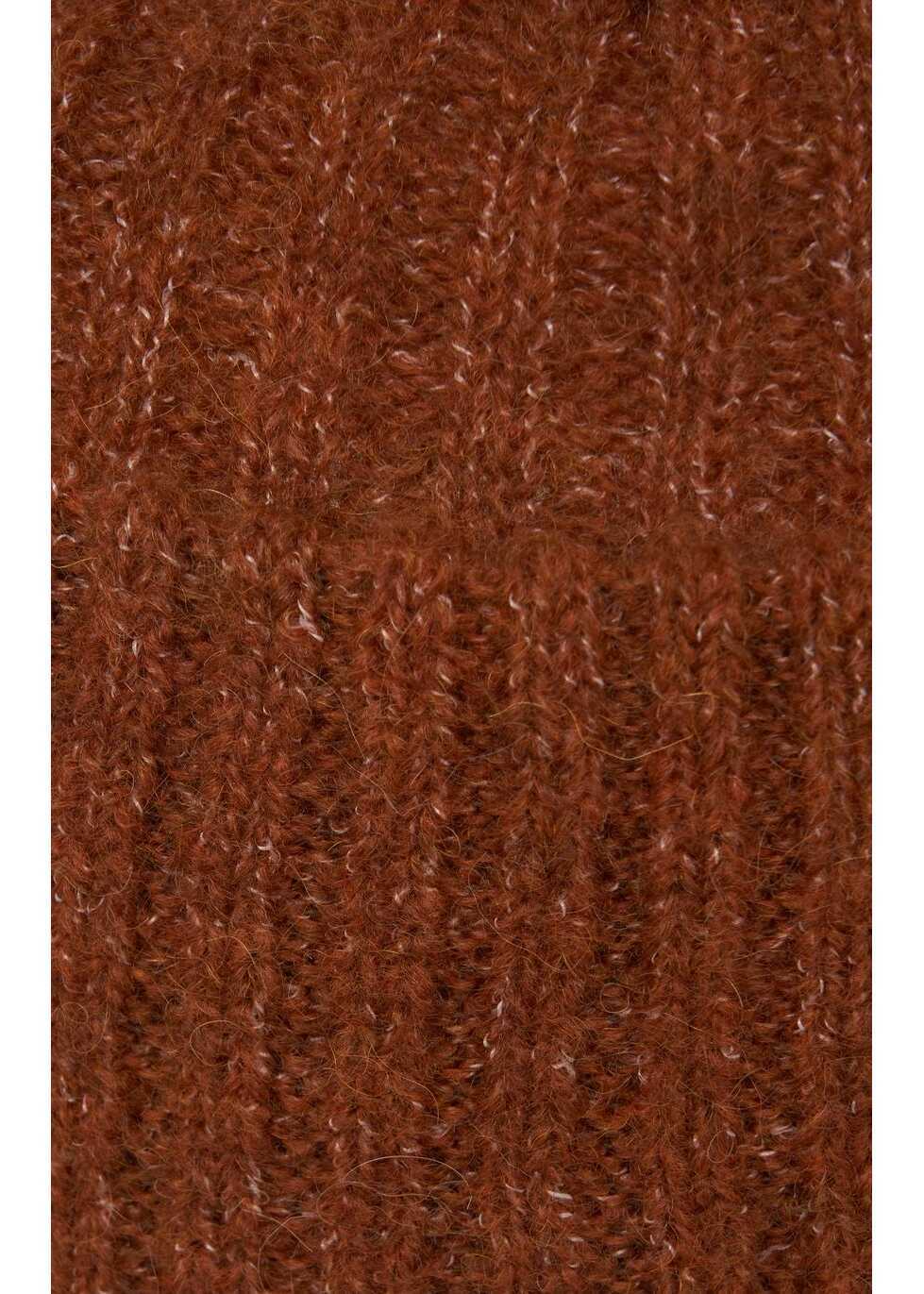 Caciuli American Vintage Knitted beanie East Brown Femei (BM 19031488) 4