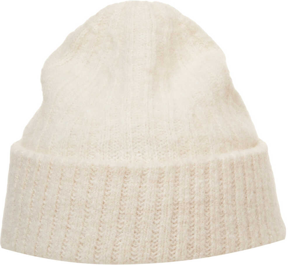 Caciuli American Vintage Knitted beanie East White Femei (BM 19031488) 2