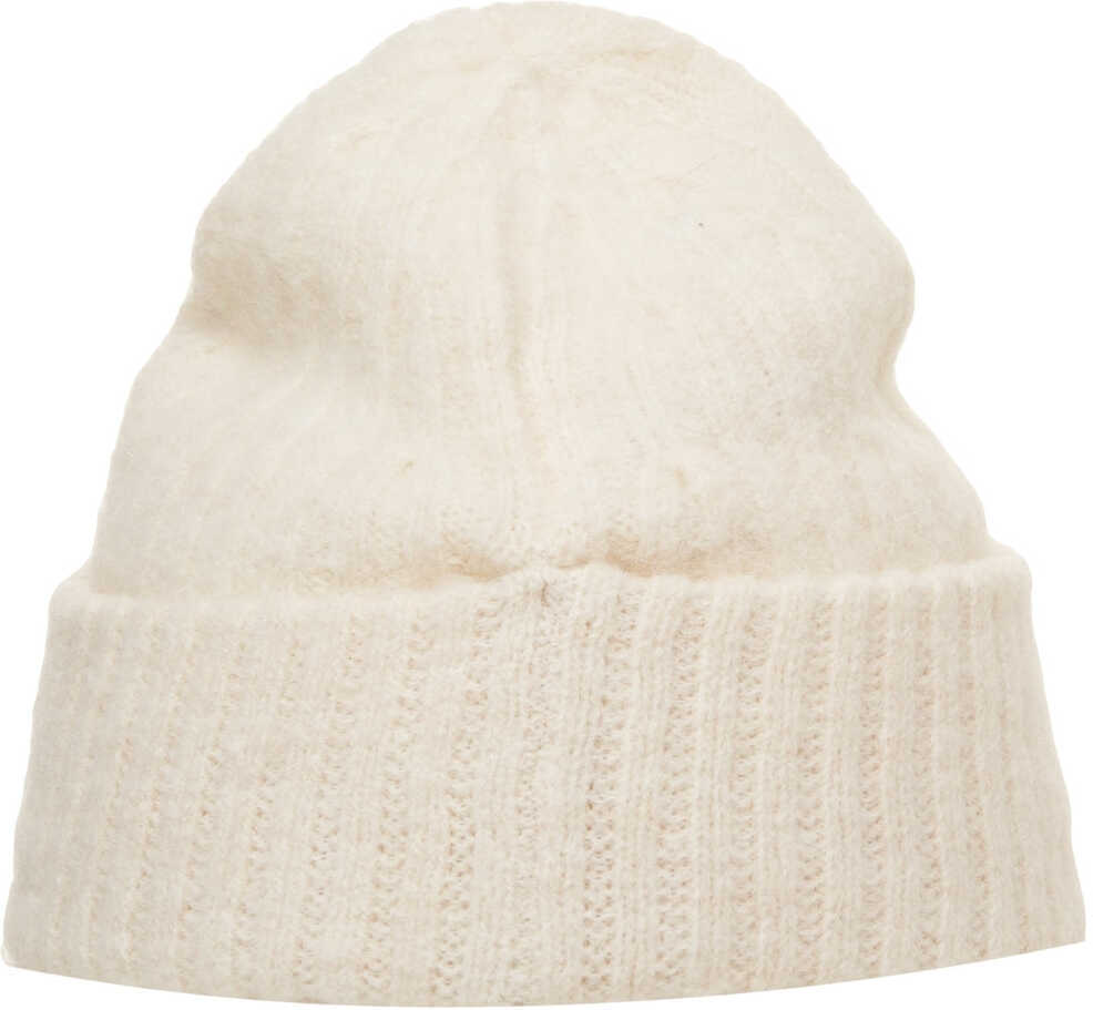 Caciuli American Vintage Knitted beanie East White Femei (BM 19031488) 3