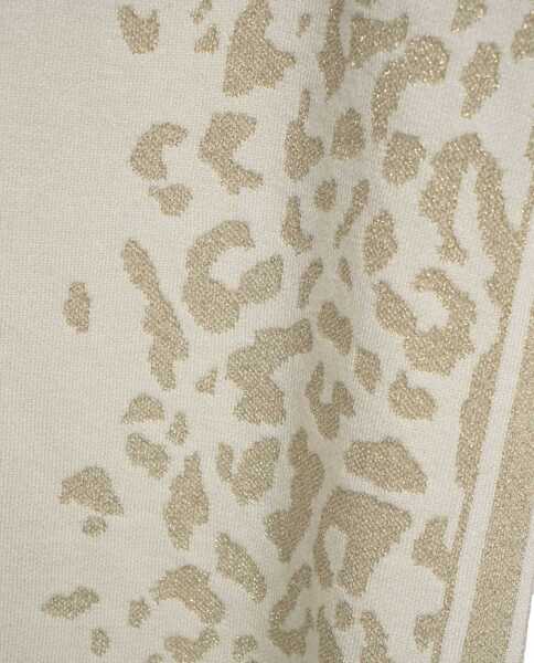 Rochii lungi LIU JO SPORT Midi dress with animal print Beige Femei (BM 19031491) 5