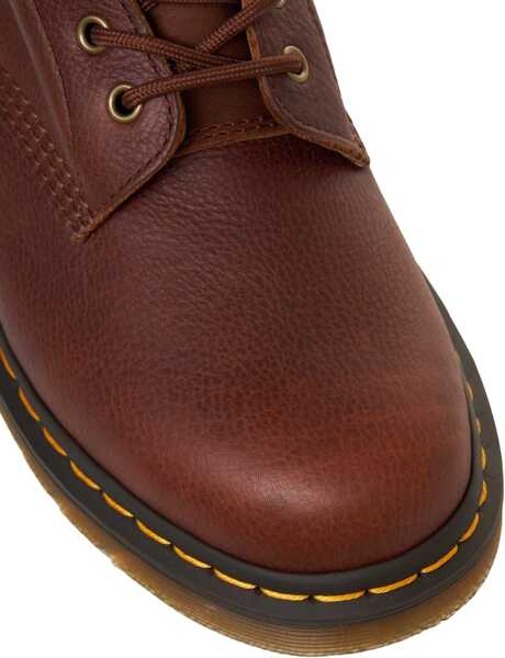 Ghete Dr. Martens Leather lace-up boots 1460 Pascal Red Barbati (BM 19031581) 5