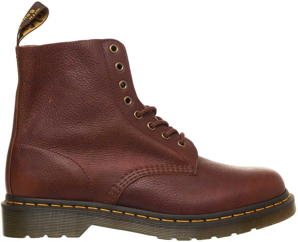 Ghete Dr. Martens Leather lace-up boots 1460 Pascal Red Barbati (BM 19031581) 6