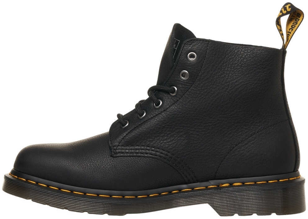Ghete Dr. Martens Leather lace-up boots 101 Black Barbati (BM 19031584) 4
