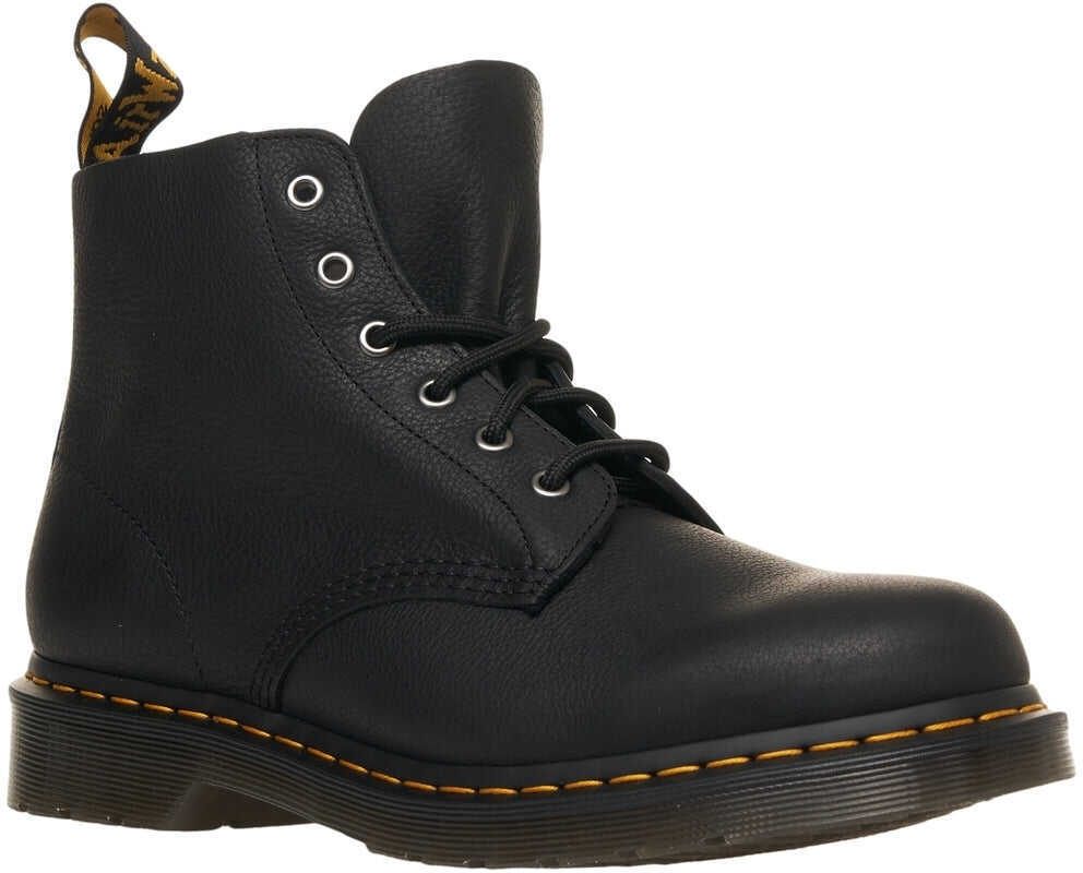 Ghete Dr. Martens Leather lace-up boots 101 Black Barbati (BM 19031584) 7