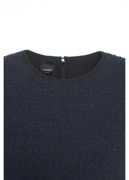 Rochii scurte Pinko Mini dress Arrosto Blue Femei (BM 19031608) 4