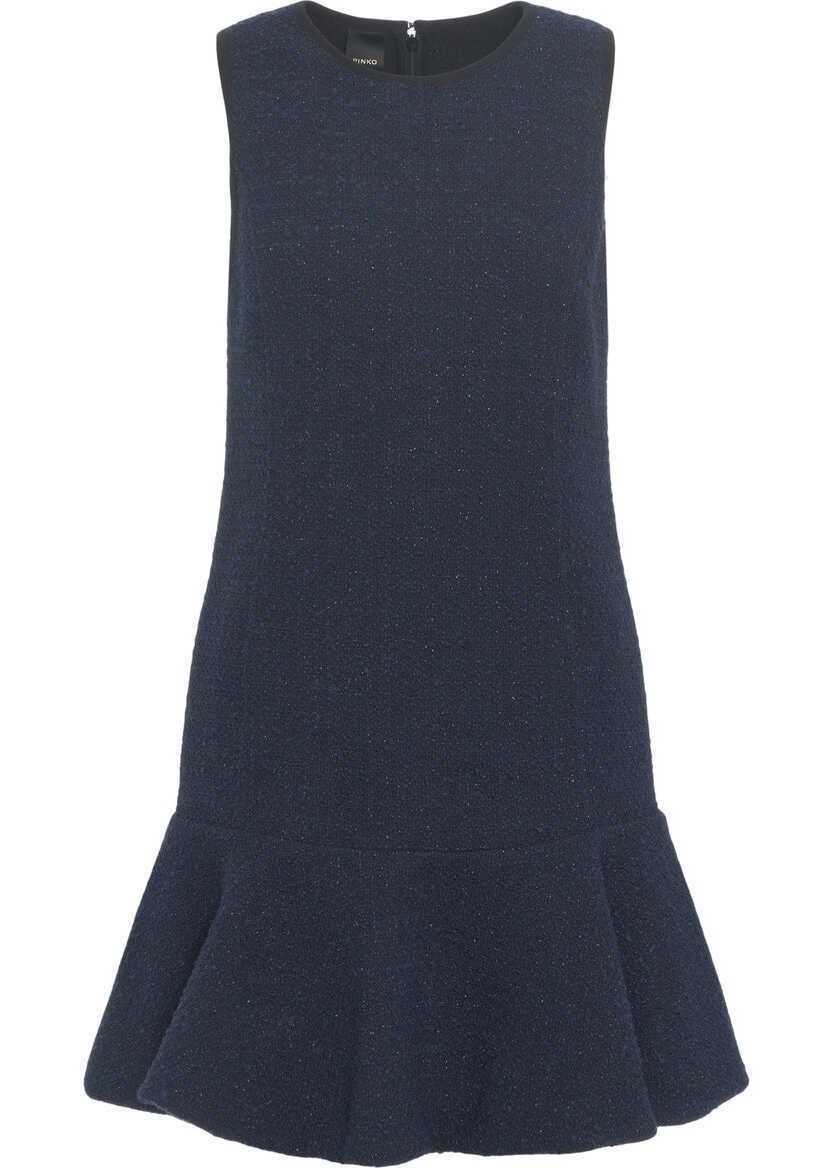 Rochii scurte Pinko Mini dress Arrosto Blue Femei (BM 19031608) 6