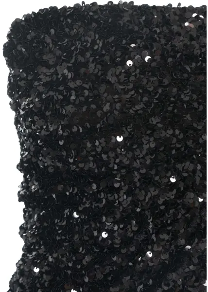 Rochii lungi Gender Midi dress with sequin application Black Femei (BM 19031611) 4