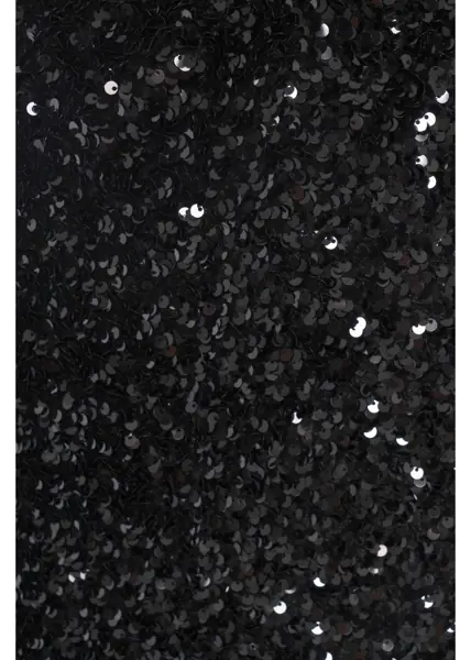 Rochii lungi Gender Midi dress with sequin application Black Femei (BM 19031611) 5