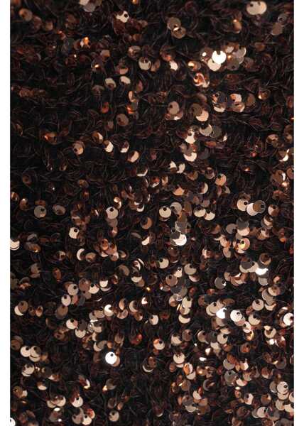 Rochii lungi Gender Midi dress with sequin application Bronze Femei (BM 19031611) 6