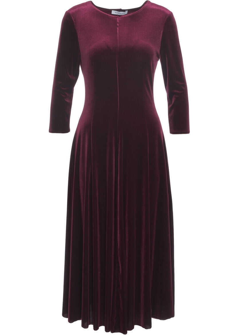 Rochii lungi Gender Velvet maxi dress Red Femei (BM 19031638) 2