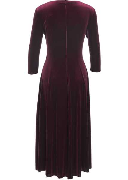 Rochii lungi Gender Velvet maxi dress Red Femei (BM 19031638) 7