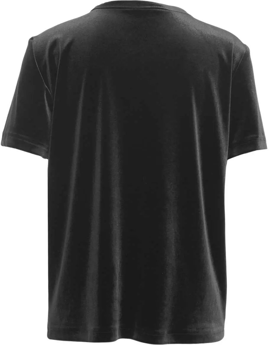 Tricouri Gender T-Shirt with Round Neck Black Femei (BM 19031641) 3
