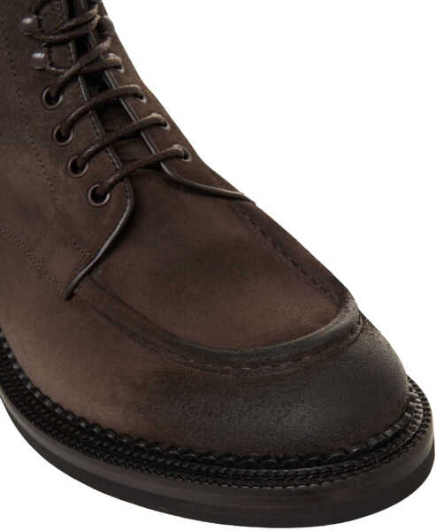 Ghete GREEN GEORGE Suede lace-up boots Brown Barbati (BM 19031662) 6