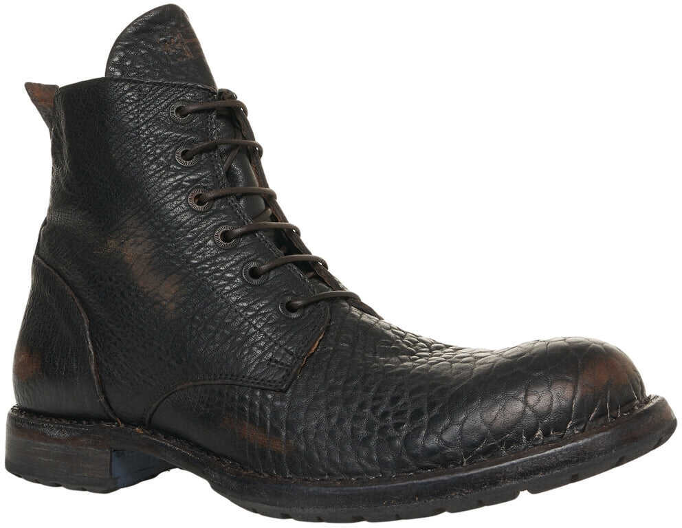 Ghete MOMA Boots in grained leather Black Barbati (BM 19031671) 3