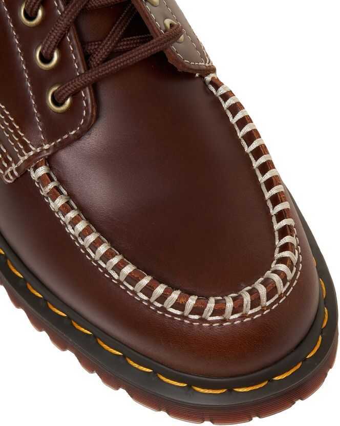 Mocasini Dr. Martens Leather lace-up shoes Lowell Brown Barbati (BM 19031677) 5