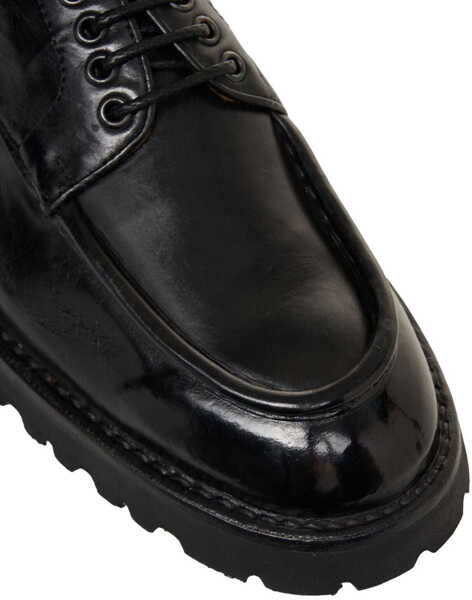 Mocasini GREEN GEORGE Leather lace-up shoes Black Barbati (BM 19031698) 6