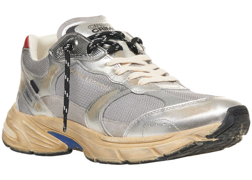 Sneakers Crime London Sneakers Fugitive 9094 Silver Barbati (BM 19031719) 3