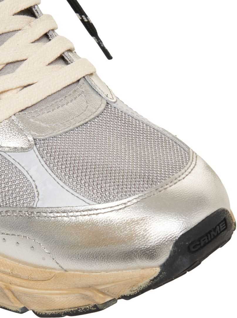 Sneakers Crime London Sneakers Fugitive 9094 Silver Barbati (BM 19031719) 5
