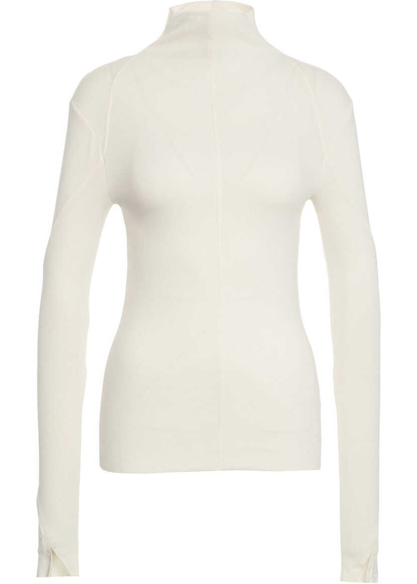 Pulovere Thom / Krom Roll-neck knit sweater White Femei (BM 19031731) 2