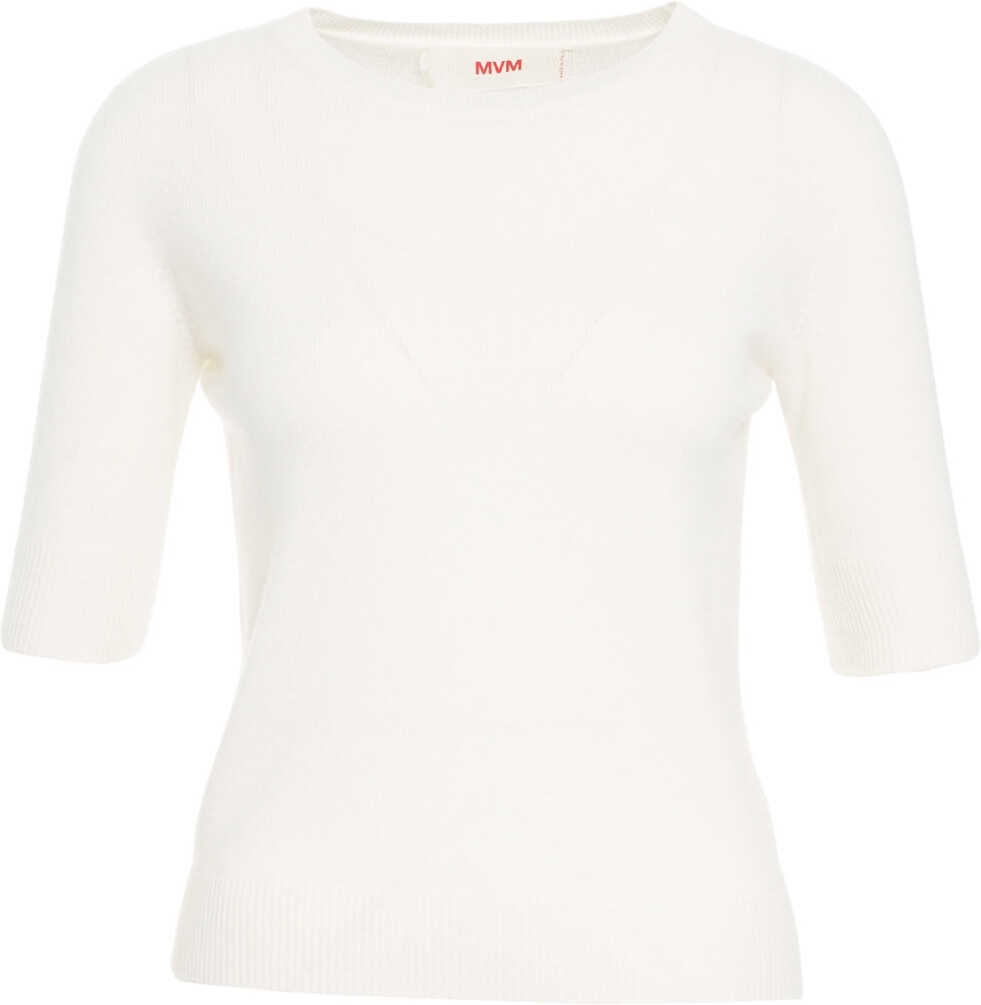 Pulovere MVM Cashmere sweater White Femei (BM 19031734) 2