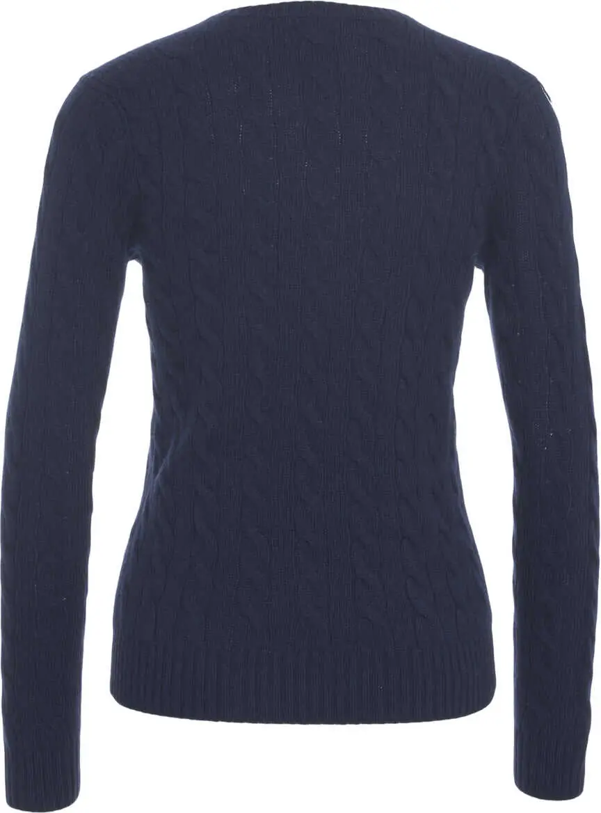 Pulovere Ralph Lauren Knit sweater with V-neck Blue Femei (BM 19031746) 3