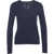 Ralph Lauren Knit sweater with V-neck Blue