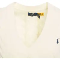 Pulovere casual Dama - Pulovere casual Ralph Lauren Knit vest White Femei (BM 19031758) - B-mall.ro