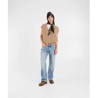 Pulovere casual Dama pagina 3 - Pulovere casual Ralph Lauren Knit vest Beige Femei (BM 19031758) - B-mall.ro