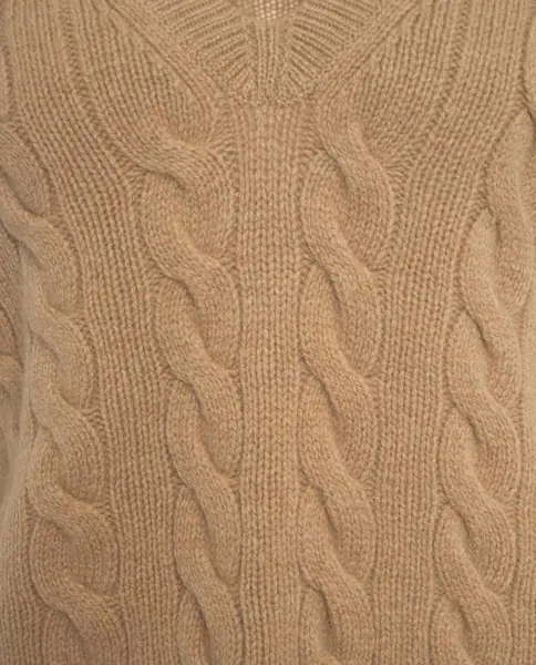 Pulovere casual Ralph Lauren Knit vest Beige Femei (BM 19031758) 7