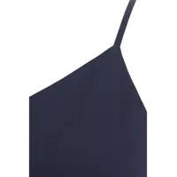 Rochii lungi Dama - Rochii lungi STAUD One-shoulder dress Elodie Blue Femei (BM 19031761) - B-mall.ro