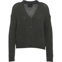 Cardigane Knit cardigan with V-neck Femei