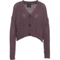 Cardigane Knit cardigan with V-neck Femei