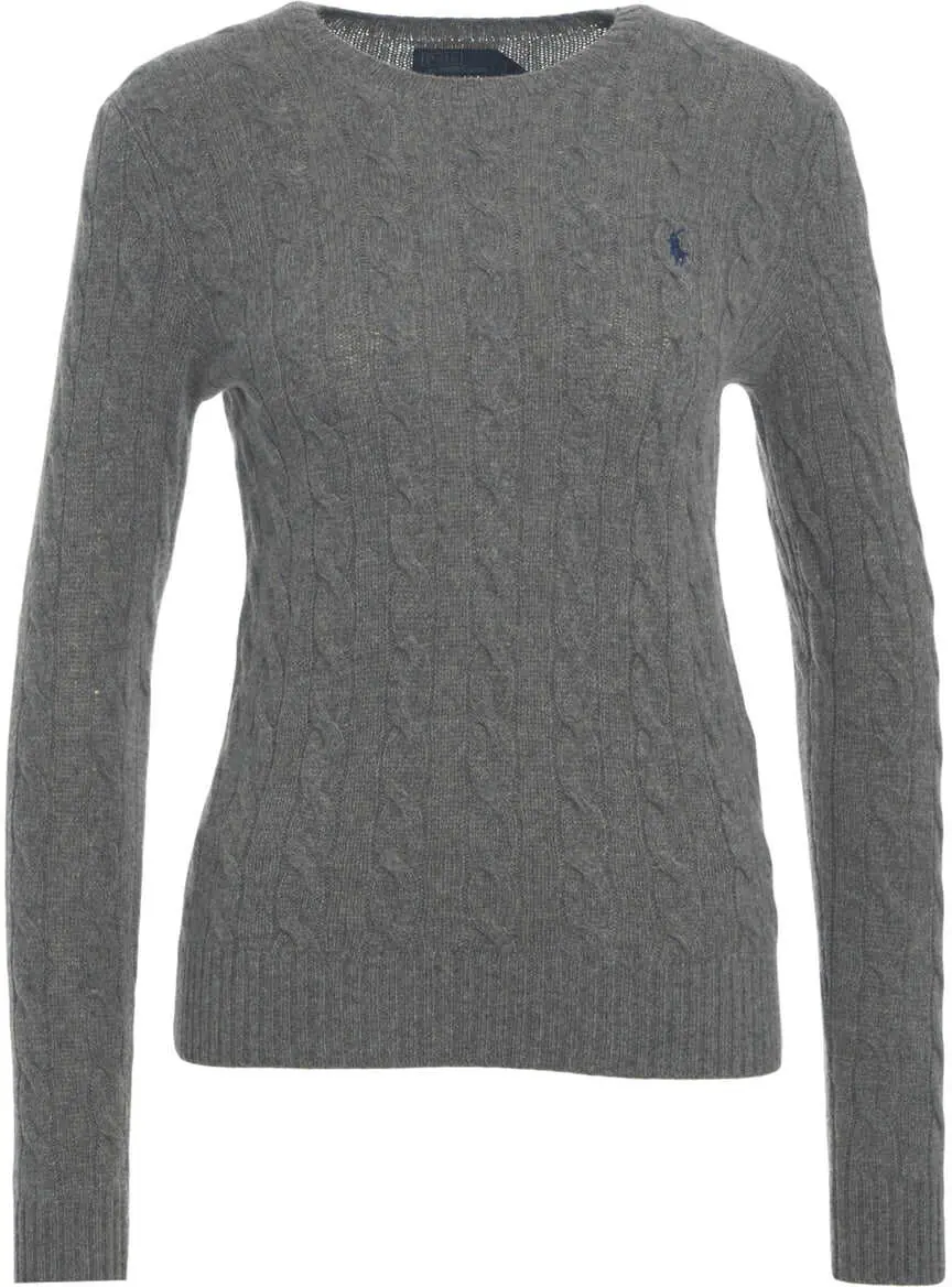 Pulovere Ralph Lauren Sweater with cable knit pattern Grey Femei (BM 19031770) 2