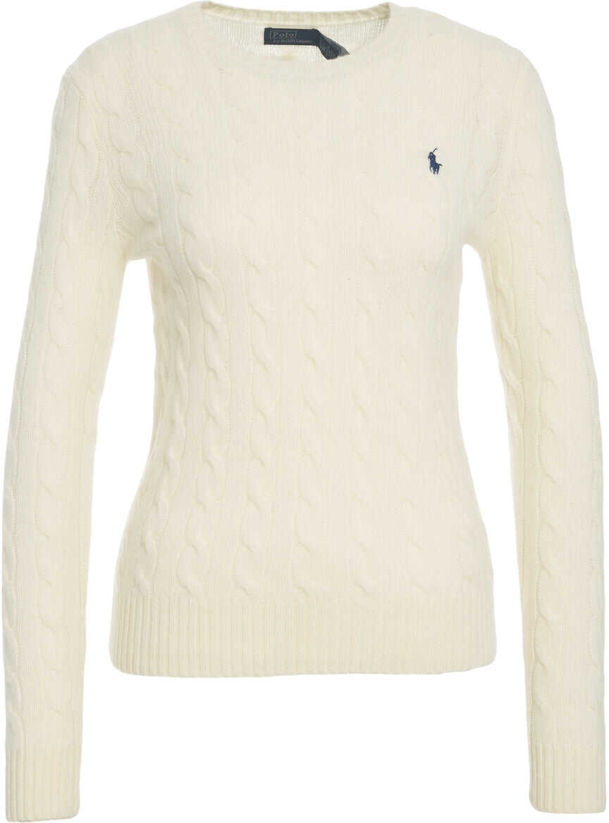 Pulovere Ralph Lauren Sweater with cable knit pattern White Femei (BM 19031770) 2