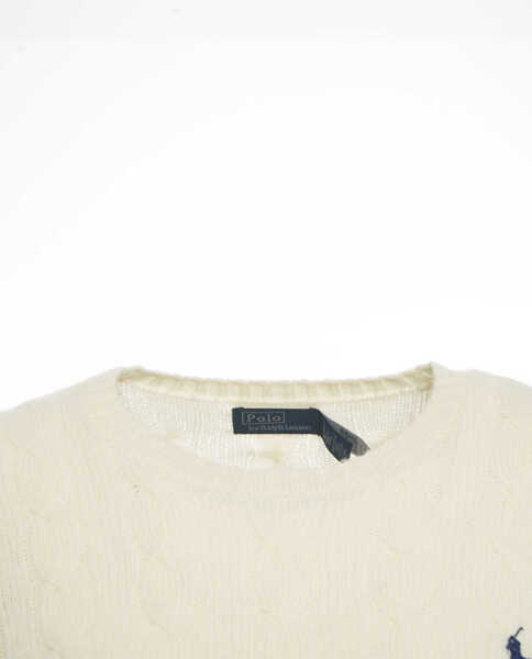 Pulovere Ralph Lauren Sweater with cable knit pattern White Femei (BM 19031770) 4