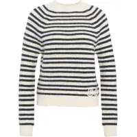 Pulovere Striped knit sweater Femei