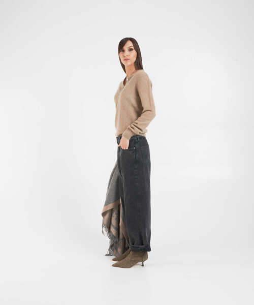 Pulovere casual Jacob Cohen Knit shirt with braided detail Beige Femei (BM 19031779) 3