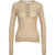 Jacob Cohen Knit shirt with braided detail Beige