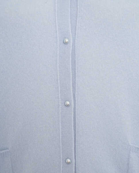 Cardigane MVM Cardigan with pearl buttons Blue Femei (BM 19031785) 5