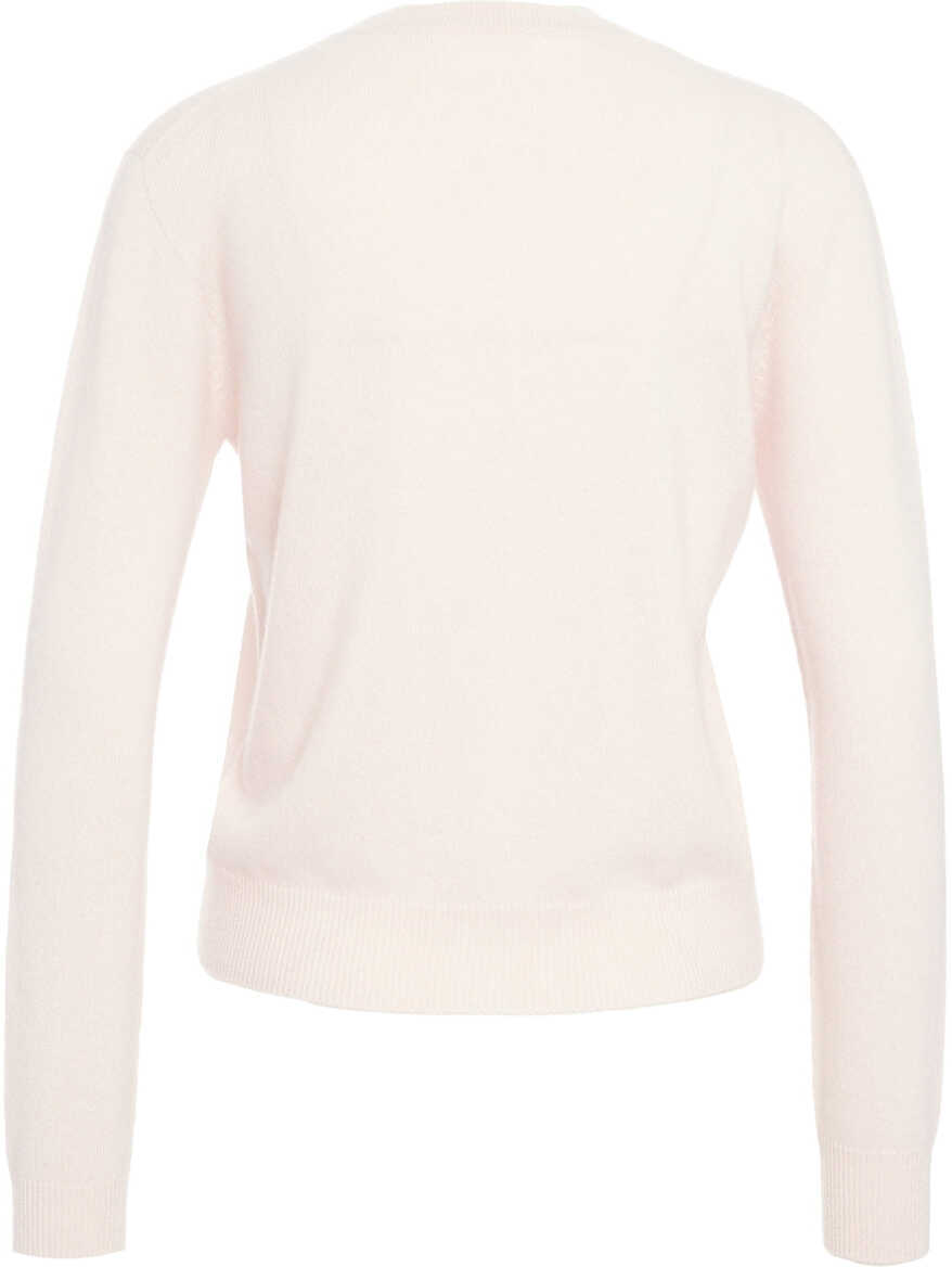 Cardigane MVM Cardigan with pearl buttons Rose Femei (BM 19031785) 3