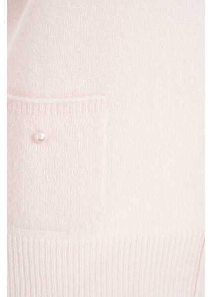 Cardigane MVM Cardigan with pearl buttons Rose Femei (BM 19031785) 5