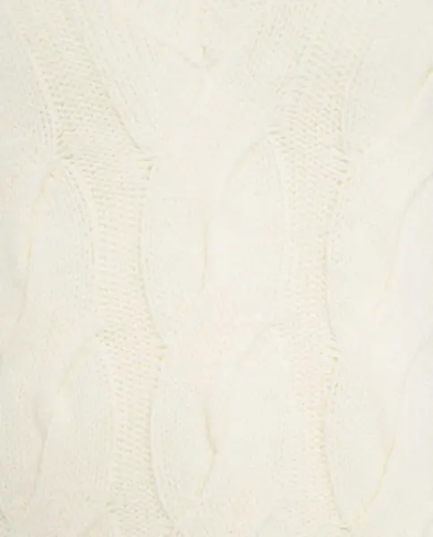 Pulovere Liu Jo Sweater with cable knit pattern White Femei (BM 19031791) 5