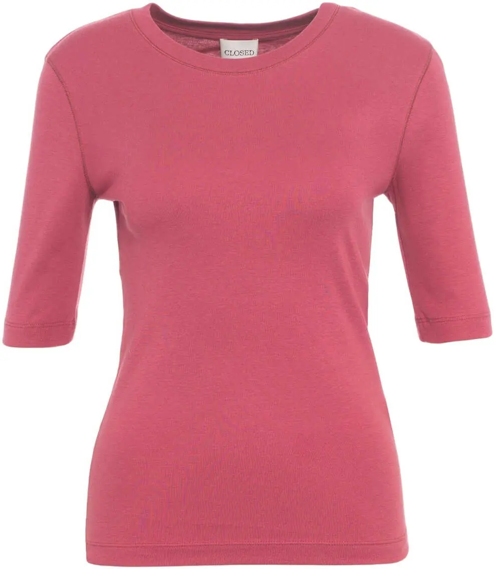Tricouri CLOSED T-Shirt with Threequarter Sleeves Red Femei (BM 19031797) 2