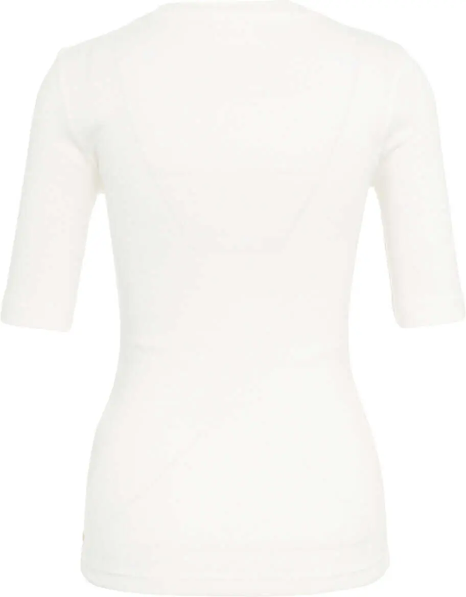 Tricouri CLOSED T-Shirt with Threequarter Sleeves White Femei (BM 19031797) 4